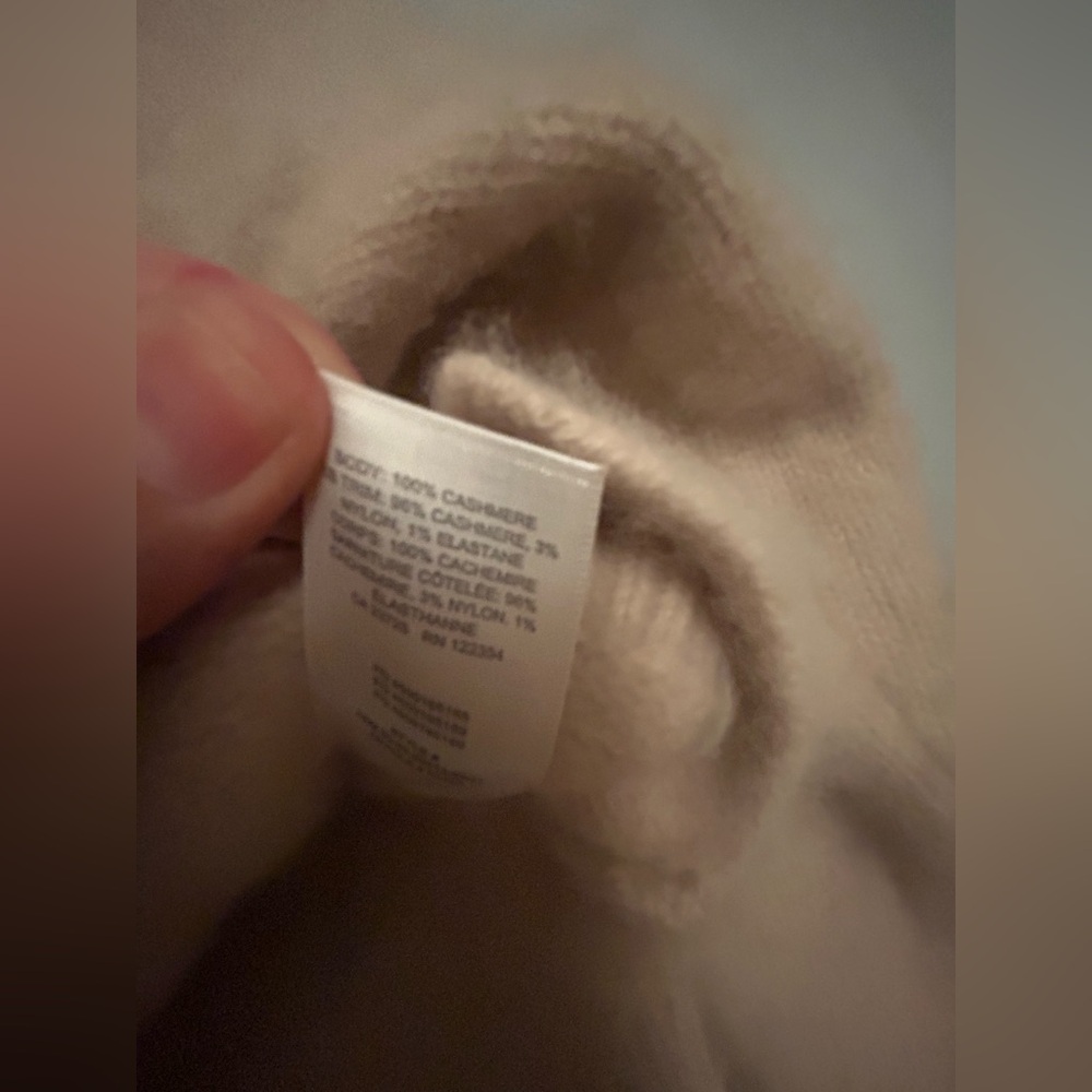 Aritzia The Group 100% cashmere Hooded Sweater- size small - Picture 4 of 6